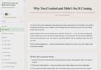 why-you-crashed-and-didnt-see-it-coming walkthrough video