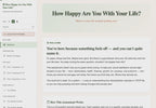 how-happy-are-you-with-your-life walkthrough video
