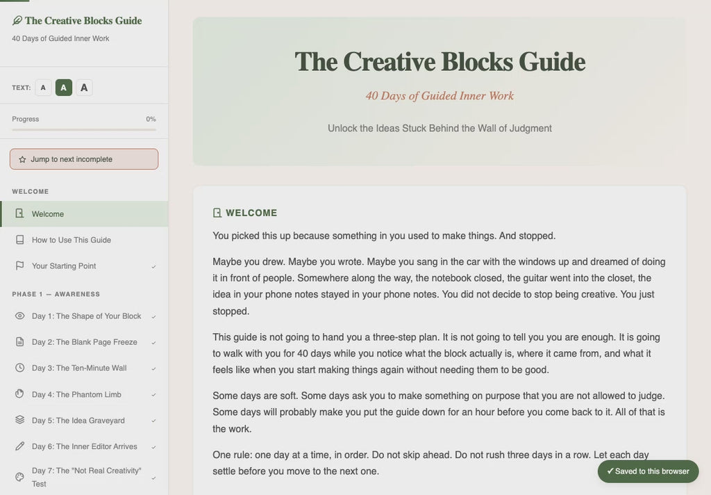 the-creative-blocks-guide walkthrough video