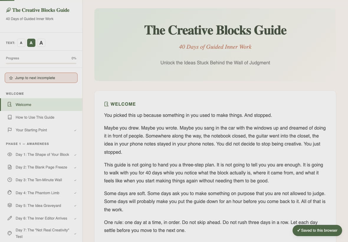 the-creative-blocks-guide walkthrough video