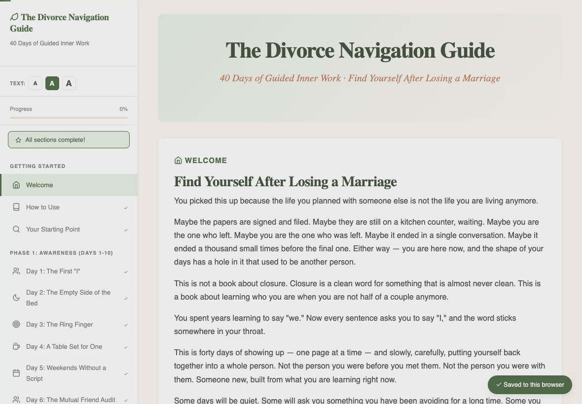 the-divorce-guide walkthrough video