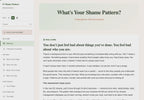 whats-your-shame-pattern walkthrough video