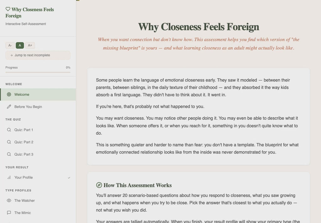 why-closeness-feels-foreign walkthrough video