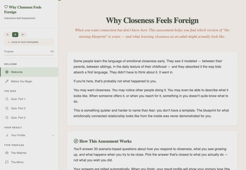why-closeness-feels-foreign walkthrough video
