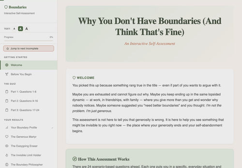 why-you-dont-have-boundaries walkthrough video
