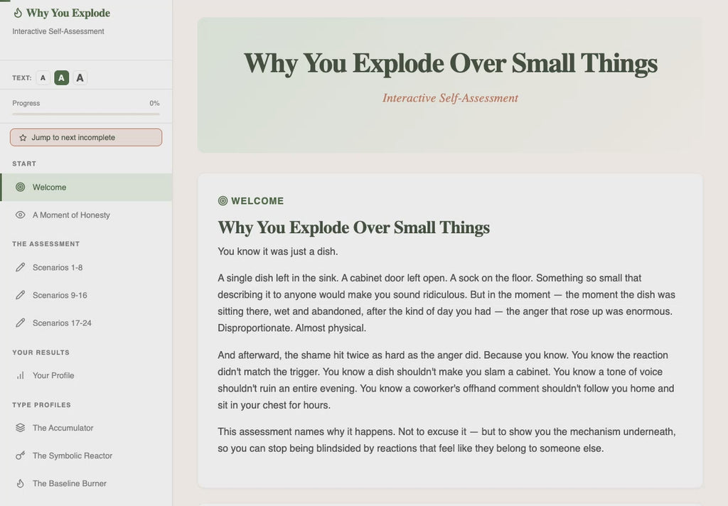 why-you-explode-over-small-things walkthrough video