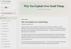 why-you-explode-over-small-things walkthrough video