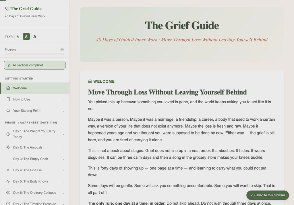 the-grief-guide walkthrough video