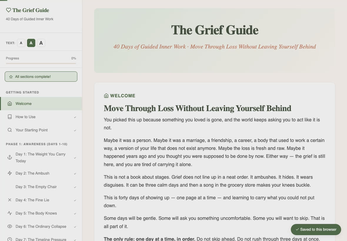 the-grief-guide walkthrough video