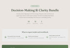 Decision Fatigue Bundle – Why Can't I Just Make the Decision – Interactive Digital Bundle