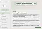 the-fear-of-abandonment-guide walkthrough video