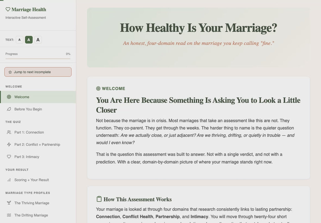how-healthy-is-your-marriage walkthrough video