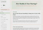 how-healthy-is-your-marriage walkthrough video