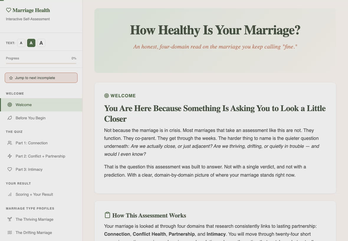 how-healthy-is-your-marriage walkthrough video