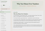 why-you-obsess-over-numbers-scale-size-calories walkthrough video