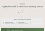 Life Coach Tools – 8 Interactive Highly Sensitive Person Assessments