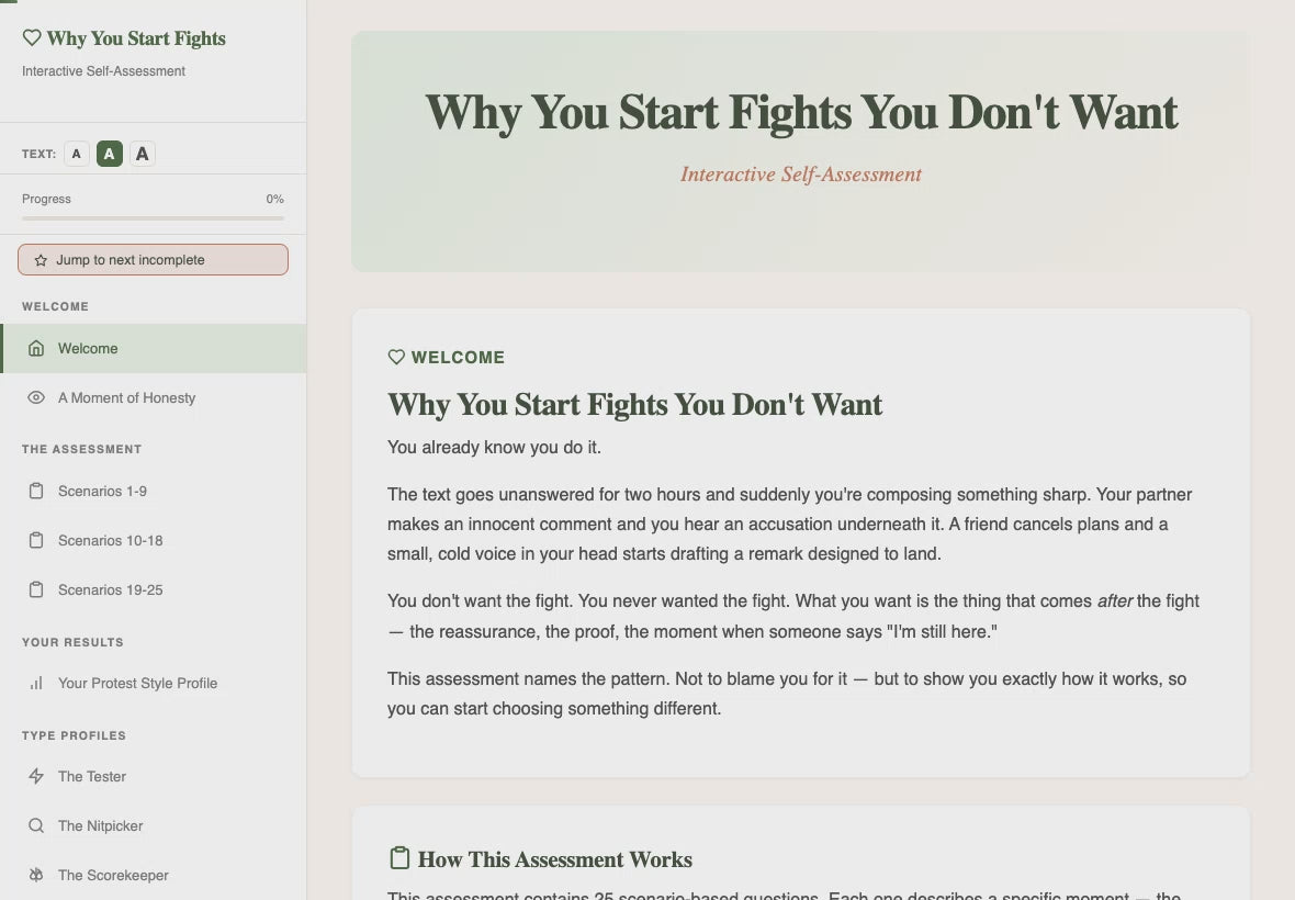 why-you-start-fights-you-dont-want walkthrough video