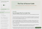 the-fear-of-success-guide walkthrough video