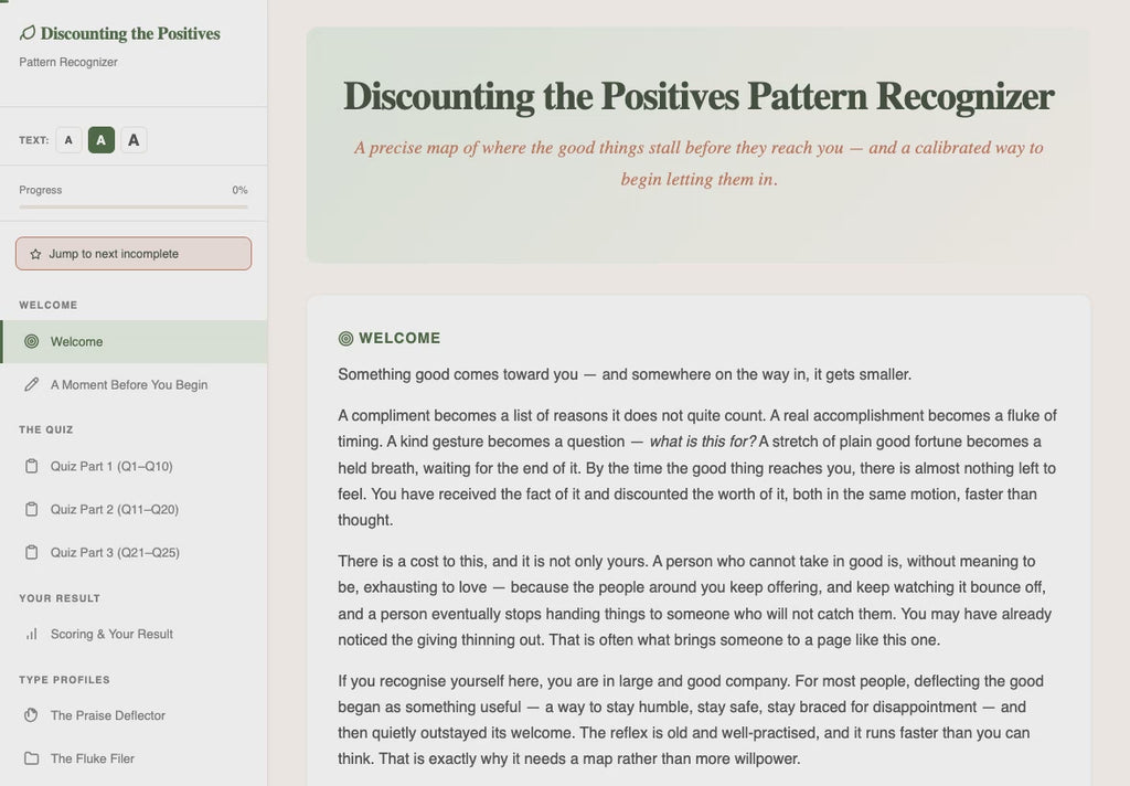discounting-the-positives-pattern-recognizer walkthrough video