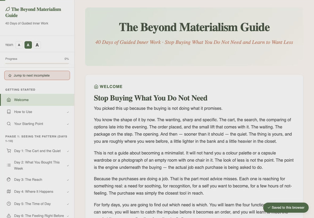 beyond-materialism-guide walkthrough video