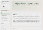 why-you-cant-accept-the-ending walkthrough video