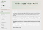 are-you-a-highly-sensitive-person walkthrough video