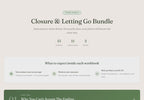 Life Coach Tools – 13 Interactive Closure & Letting-Go Assessments