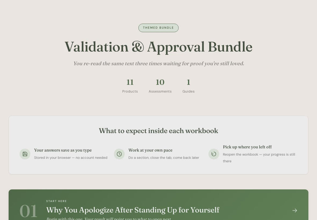 People Pleasing Quiz Bundle – Why I Need Constant Reassurance – Interactive Digital Bundle